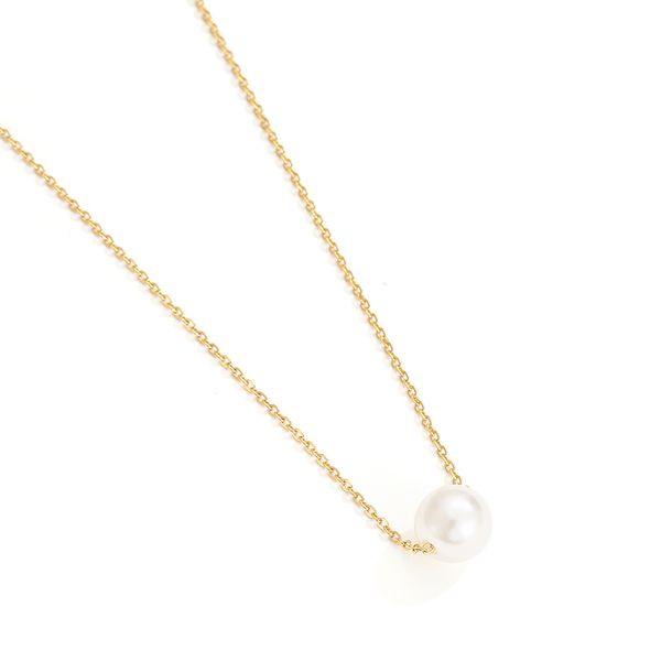 

Simple Classic Imitation Pearl Pendant Necklaces Stainless Steel Short Daily Outfit Jewelry Party Woman Elegant Clavicle Chain