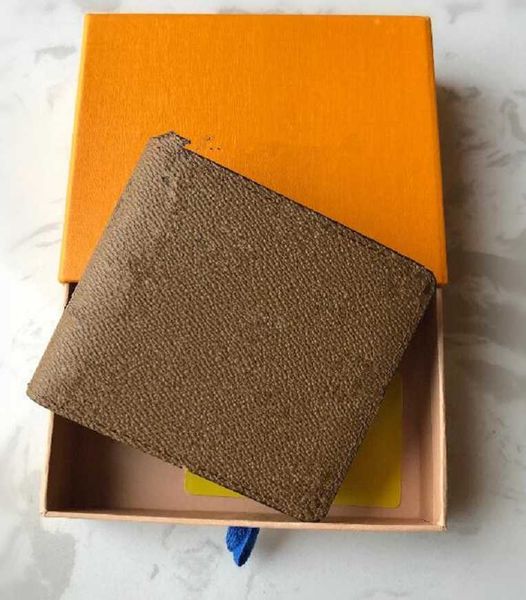 

short foldable wallet fashion card package evening package vintage cowhide men's business wallet designer bags, Red;black