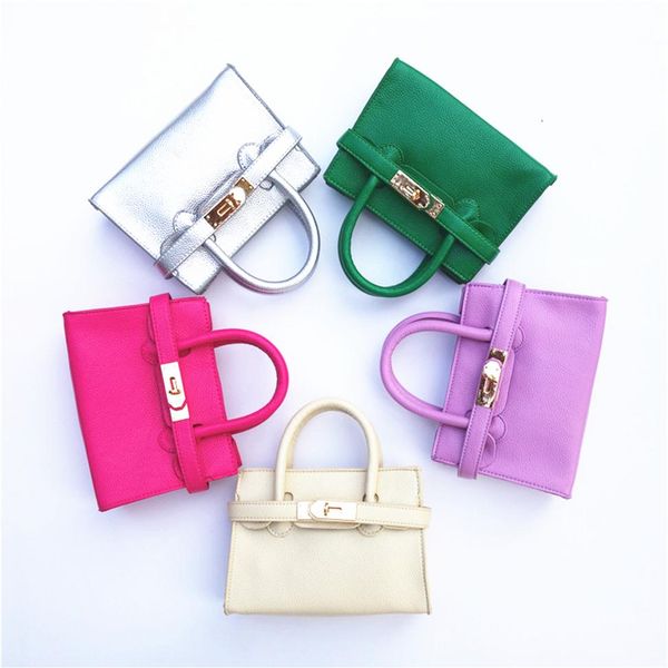 

9 colors new arrival children's fashion leather handbags kid's brand new totes kids mini purse preschool girls shoulder bag w217w, Black