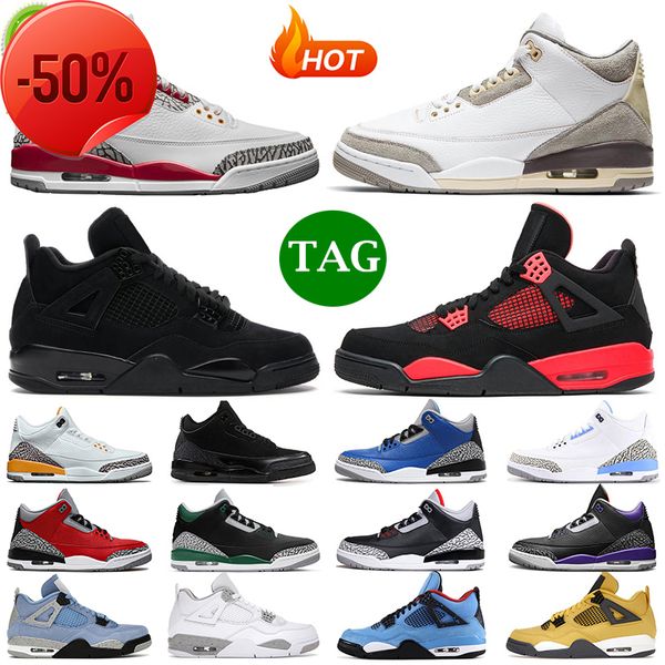 

boots og 4 men basketball shoes women 4s red thunder black cat white oreo dark marina blue mocha university banned mens outdoor sports sneak