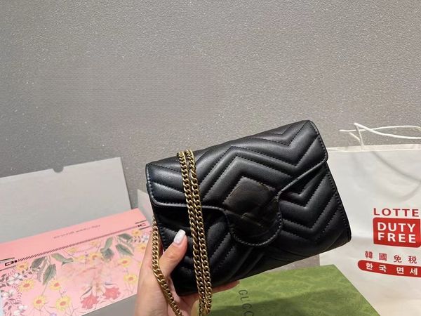 

2022 new designer bag handbag handbags strap bags crossbody women fashion classic luxurys designe casual sling clutch sacoche mini bag, Red;black