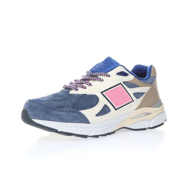 

kith 990v3 daytona sports shoe for men sneakers mens running shoes women training womens trainers m990kh3, White;red
