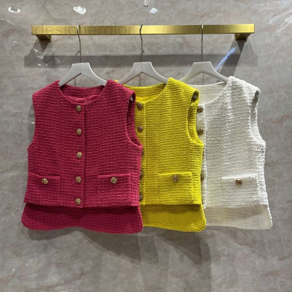 

two piece dress designer short front and long back tweed short sleeveless coat women's nanyou cattle celebrity little fragrance tempera, White