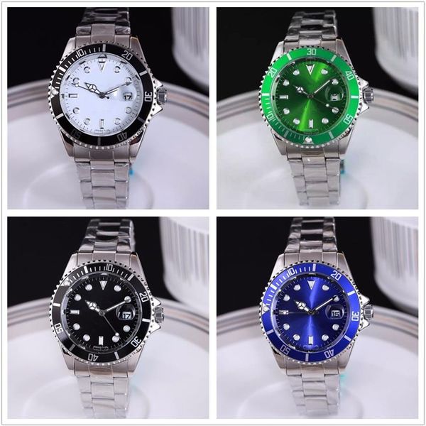 

sell like cakes men's fashion business casual high-grade waterproof steel chain quartz watch sergeant sports watch327z, Slivery;brown