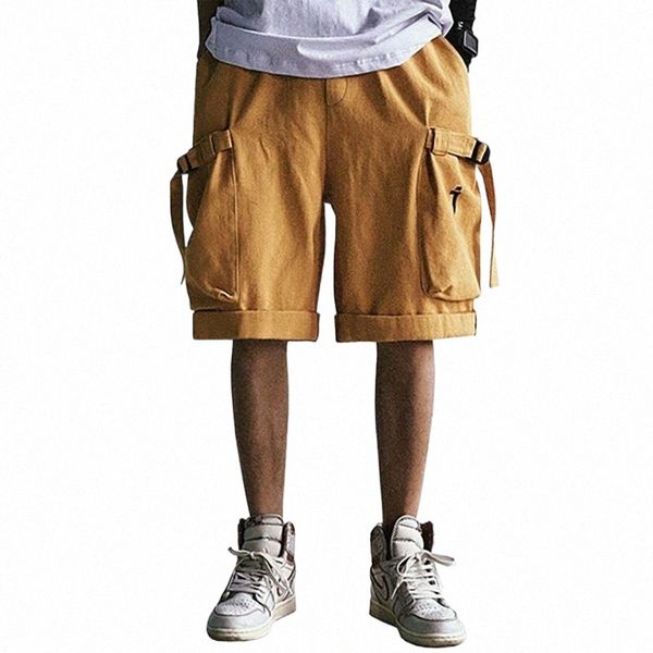 

men's shorts streetwear summer casual mens drawstring jogger shortsmen's n7ky#, White;black