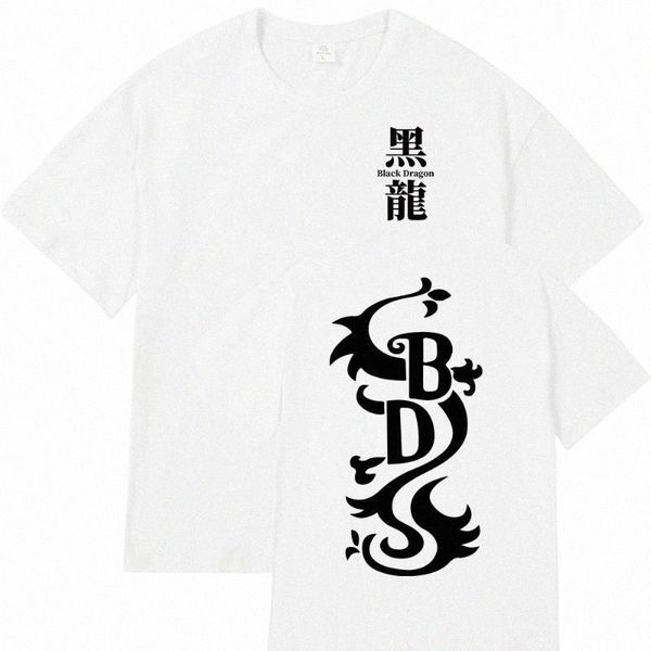 

men's t-shirts anime tokyo revengers cosplay t-shirt black dragon costume clothes tees camiseta camisetamen's n2c8#, White;black