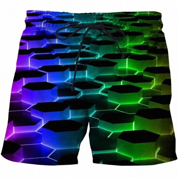 

men's shorts men's 3d printed beach swim trunks summer quick dry sports board shortsmen's z8sl#, White;black