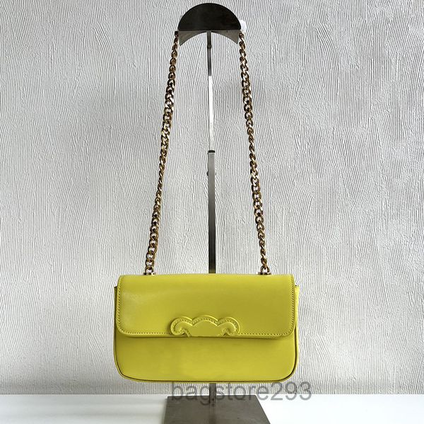 

teen triomphe shoulder bag women's chain messenger bag luxury designer ladies hand flap evening dress real leather crossbody bags 2022
