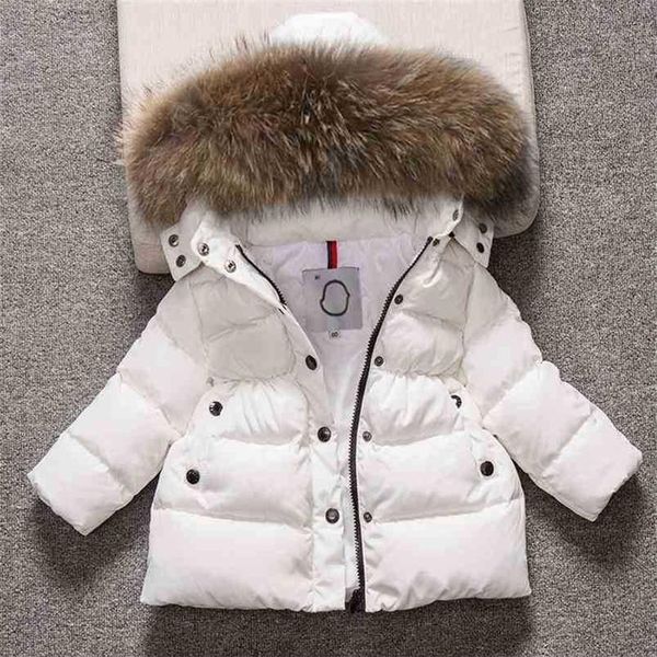

kids snowsuit hooded boys winter coat snow wear down cotton thermal children winter outwear parkas fur collar 4-13t2246, Blue;gray