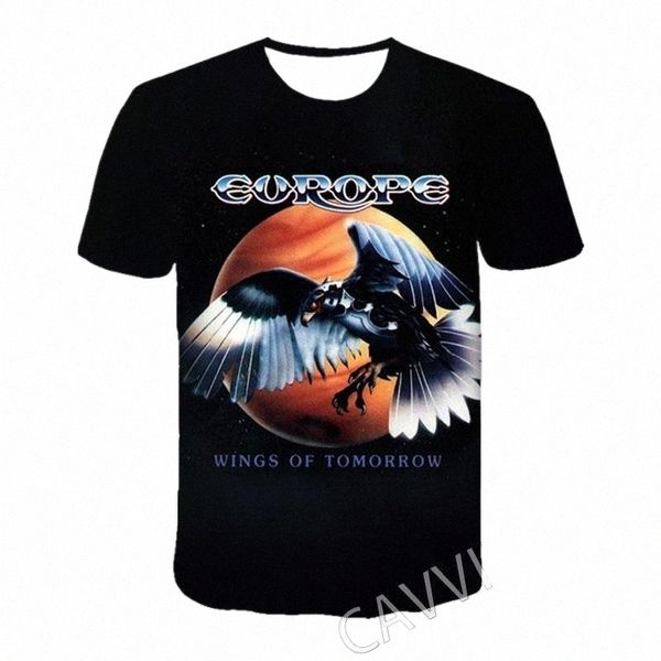 

men's t-shirts 3d printed europe rock casual hip hop tee shirts harajuku styles clothing for men/womenmen's m6ce#, White;black