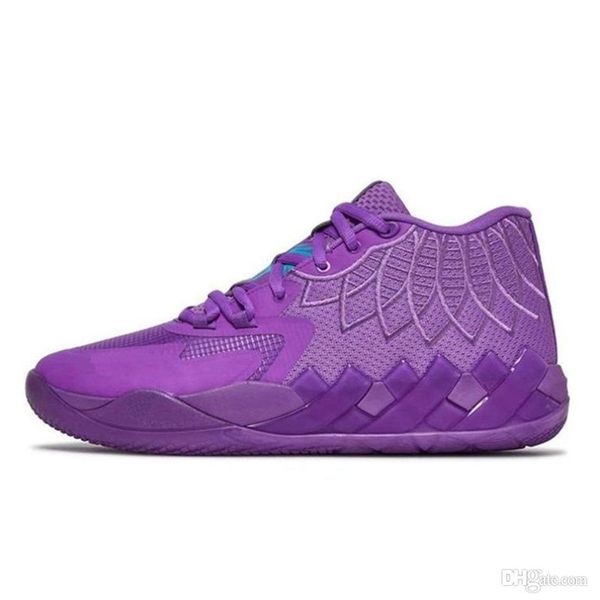 

selling casual shoes lamelo ball mb1 men women basketball shoes kids for sale 2022 rick morty grade school sport shoe trainner sneak, Black