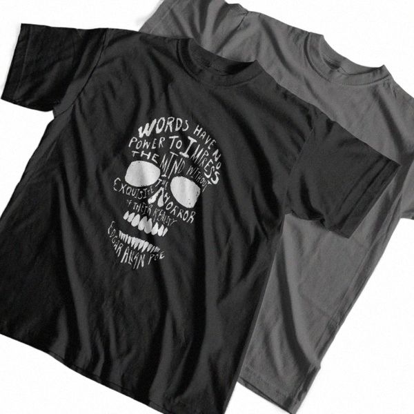 

men's t-shirts 100% cotton loose men t shirt casual short sleeve tshirt cool skull print t-shirt tee shirtsmen's c4pk#, White;black