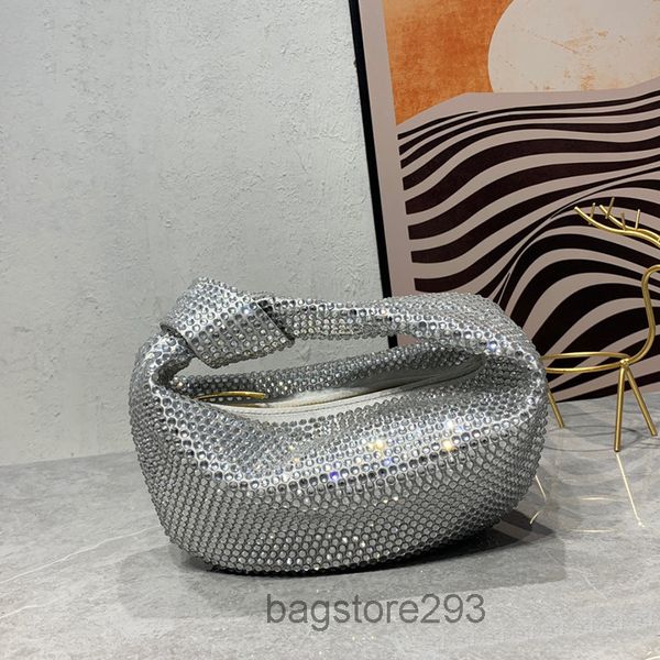 

diamonds jodie handbags purse shoulder bags woven leather tie tote wallet brand letters 2023 27i2