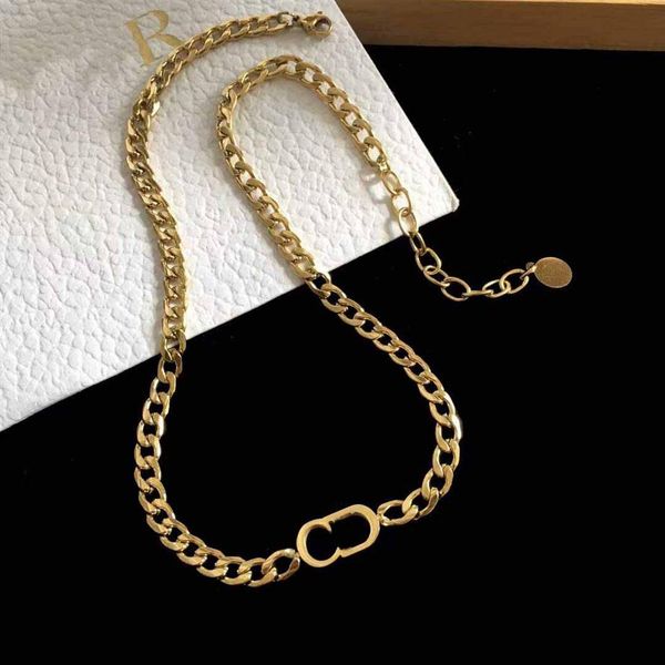 

charm necklace hollow design in 18k gold plated women party wedding jewelry gift with box ps38952530, Silver