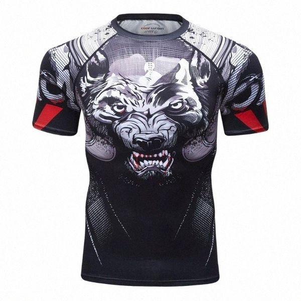

men's t-shirts brand men 3d print gyms t shirt fitness bodybuilding crossfit tees short sleeve t-shirt costumemen's u34n#, White;black
