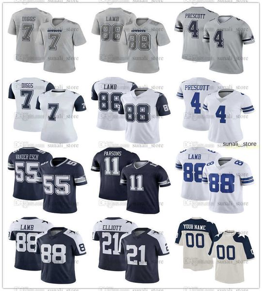 

stitched football cooper rush jerseys tyron smith terence steele kavontae turpin donovan wilson nahshon wright devante bond ian bunting anth, Black;red