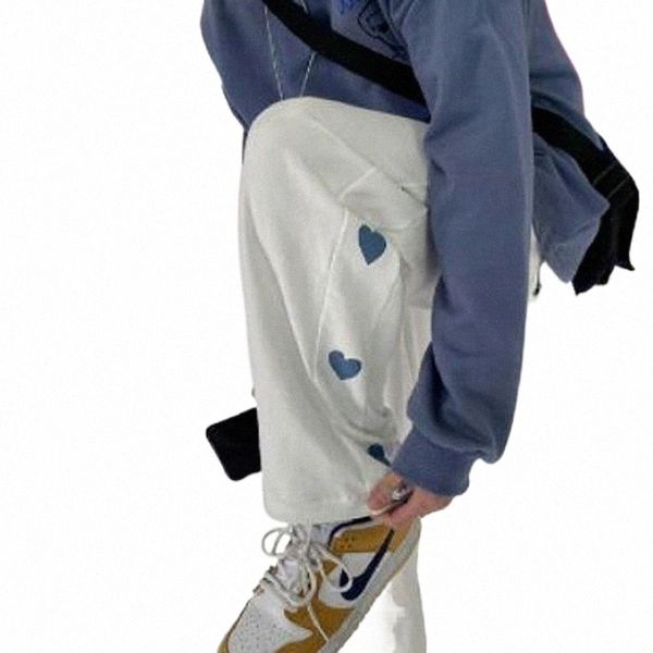 

women's pants & capris qweek korean style joggers sweatpants women baggy kawaii oversize loose jogging sports black wide leg trousers f, Black;white