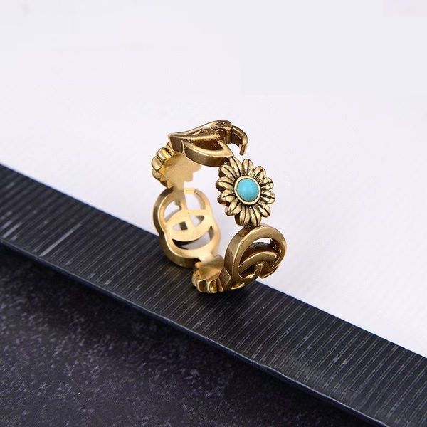 

brand rings for woman man heart ring enamel designer rings circlet fashion jewelry with box, Silver