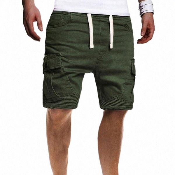 

men's shorts summer knee length men deep crotch cargo pantsmen's t9m5#, White;black