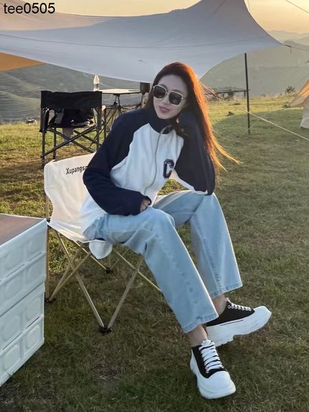 

men's jackets fashion brand 22 autumn new fashion color block long sleeve coat fashion versatile, Black;brown