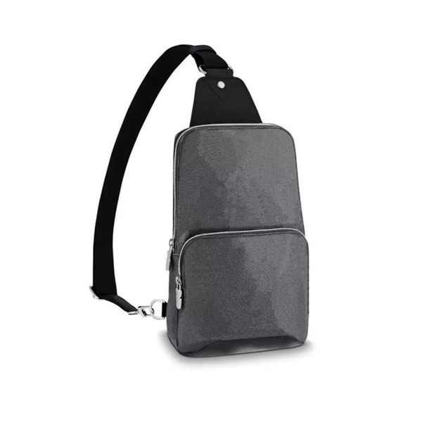 

mens black chest bags designers crossbody cycling waist bag medium size purses zipper pockets shoulder bags