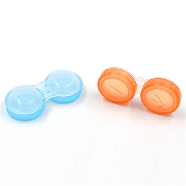 

contact case eyeglasses accessories lovely colorful dual box double soaking case