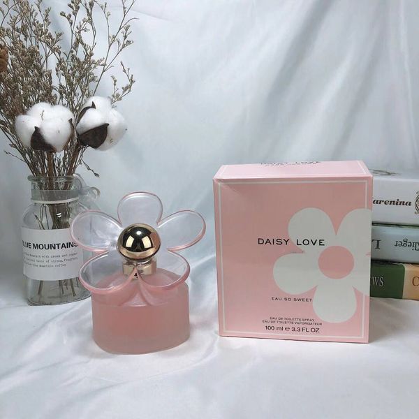 

daisy love perfume cologne flower fragrance for woman 100ml eau de toilette edt spray brand designer clone perfumes long pleasant fragrances
