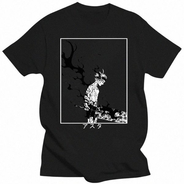 

men's t-shirts polar fleece shirt asta box black clover cool japan anime print street hip hop harajuku loose casual menmen's h3eg#, White;black