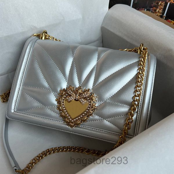 

luxury bags fashion designer womens heart flap print handbag chain leather women shoulder bags wallets crossbody clutches 2022