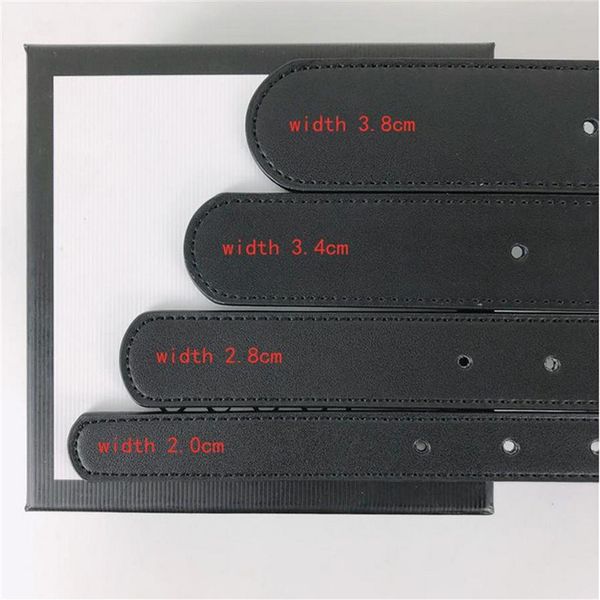 

2021 fashion big buckle genuine leather belt with box designer belts men women new mens belts aa6164r, Black;brown
