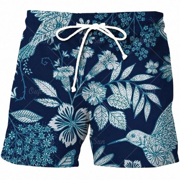 

men's shorts men's print beach hawaiian fashion comfortable swimwear quick dry casual breathable swim summer teens shortsmen', White;black