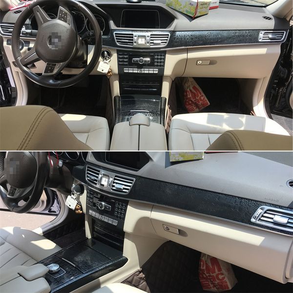 

for mercedes e class w212 self adhesive car stickers carbon fiber vinyl car stickers and decals car styling accessories