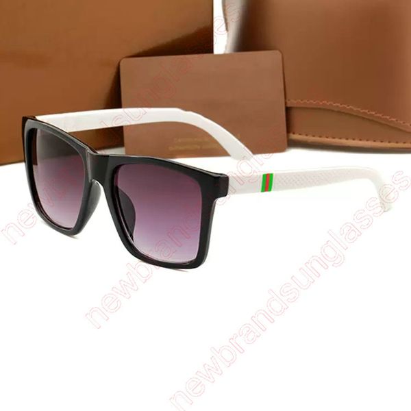 

2022 square sunglasses with web designer counters the same type of double g sunglasses for men and women sunglasse big face thin anti-ultrav, White;black