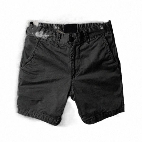 

men's shorts comfy simple mid-rise casual work short trousers straight man pockets for fitnessmen's men'smen's p7dk#, White;black