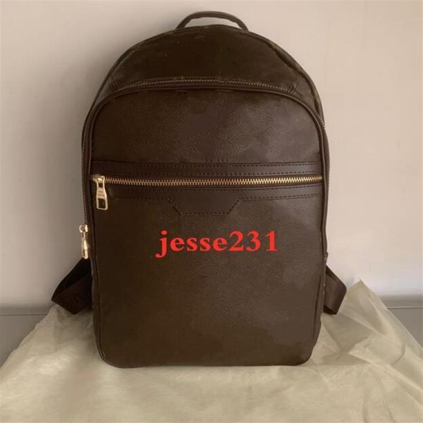 

classic fashion duffel bags pu leather women and men bag school bags backpack style travel bag253d