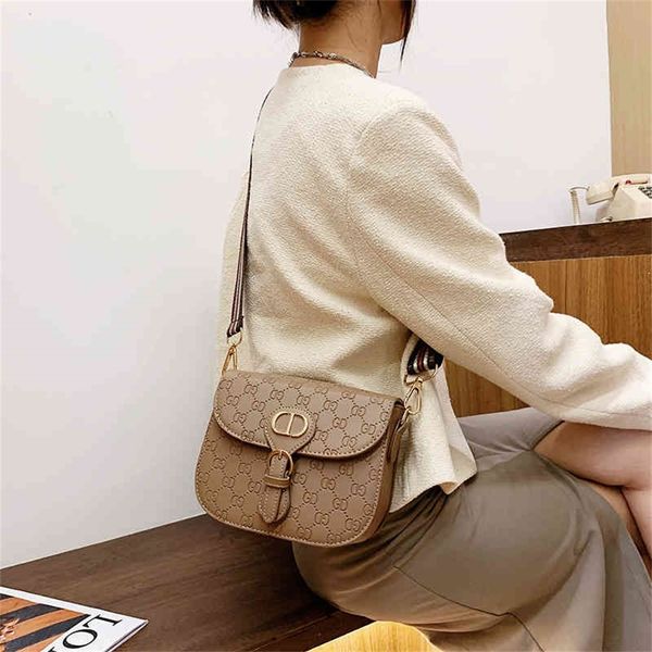 

90% off evening bags online sales bags saddle autumn trend embossed single messenger ins handbagxshb