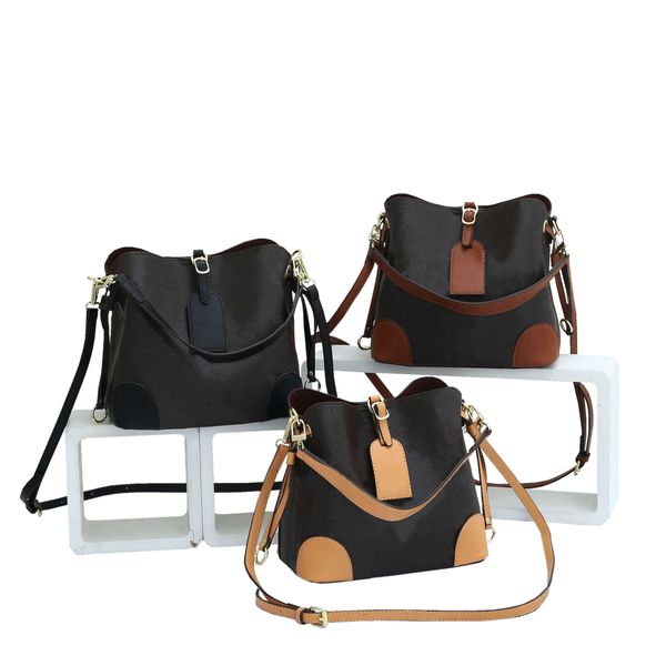 

new fashion messenger bag 2022 popular temperament all-match portable bucket bag retro old flower shoulder