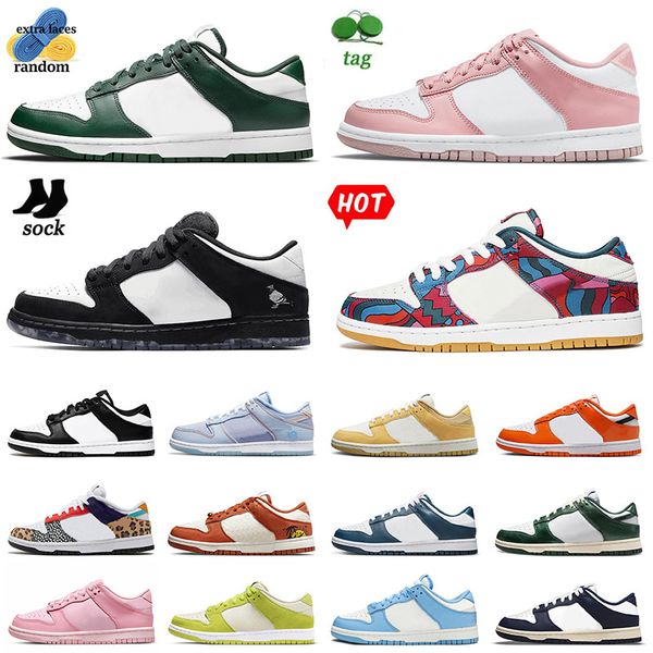 

original dk panda low running shoes mens womens platform og sneakers parra black white pink velvet coast chlorophyll judge grey fog lilac of