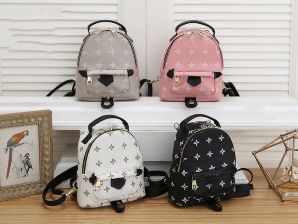 

fashional famous designer backpack bags nice quality leather large men women shoulder