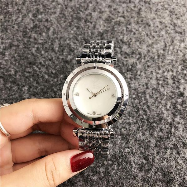 

fashion lady luxury watch female black quartz watch women original watch brand wristwatch satinlesssteel bracelet clock328w, Slivery;brown