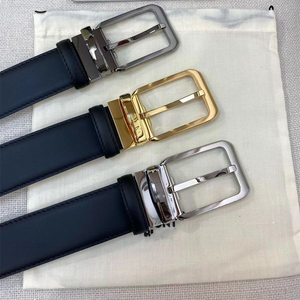 

luxury belt men belt genuine leather needle buckle belts for male designer brand belts with box, Black;brown