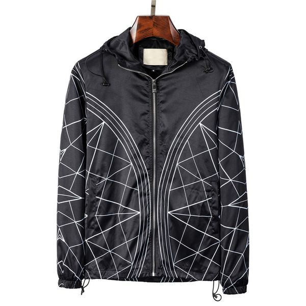 

2022 designer men's jackets autumn winter new casual european and american jacket loose baseball suit flight fashion striped checked tr, Black;brown