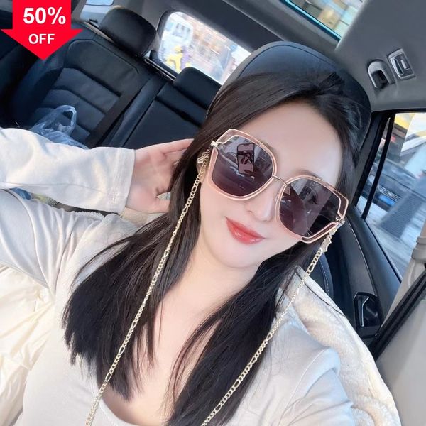 

designer sunglasses g's new net red tiktok the same japane and korean ins personalized women's versatile fashion trend gg0857, White;black