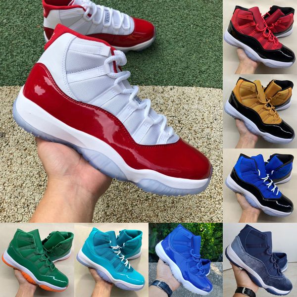 

basketball shoes trainers sneakers velvet midnight navy cool grey bred 25th anniversary sports legend blue 2022 new xi 11 11s men women 72-1