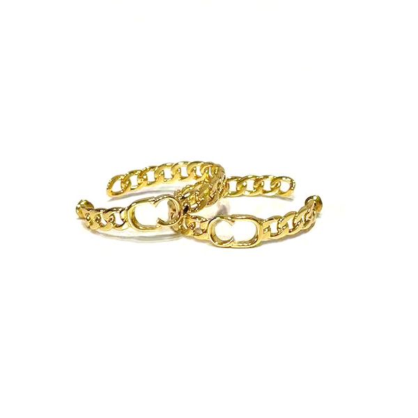 

designer women jewelry gold letter hoop chains earrings huggie gold stainless steel 3 colors four leaf clover shell logo printed on fashion, Golden;silver
