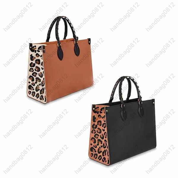 

womens totes designer bags trend color leopard print matching design fashion ladies handbag purse large capacity casual lady bag purses hand
