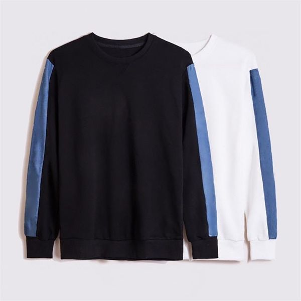 

20fw fashion men pullover cotton sweatshirt for men women fashion print long sleeve pullover sweatshirt size s-2xl2715, Black