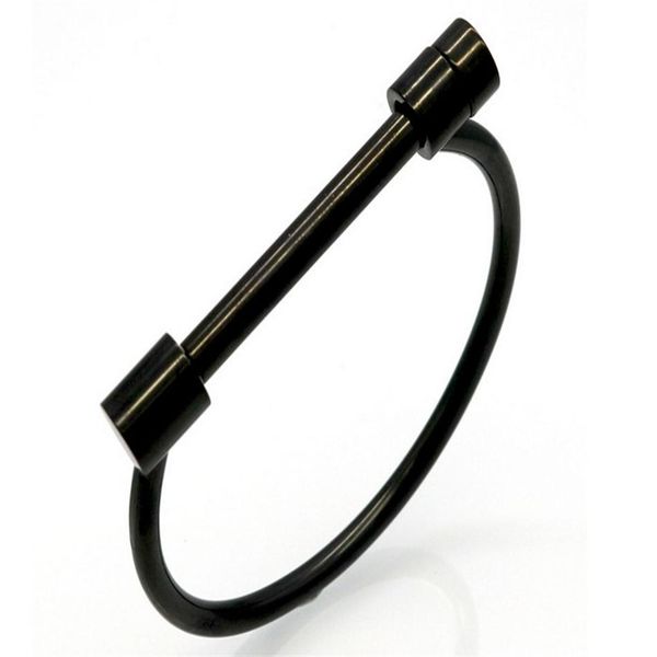 

horseshoe vacuum bracelet d word horseshoe buckle stainless steel gold-plated bracelet251f, White