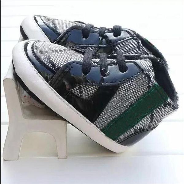 

baby shoes boys girls first walkers crib shoe designer kids pu sneakers prewalker sneaker261v