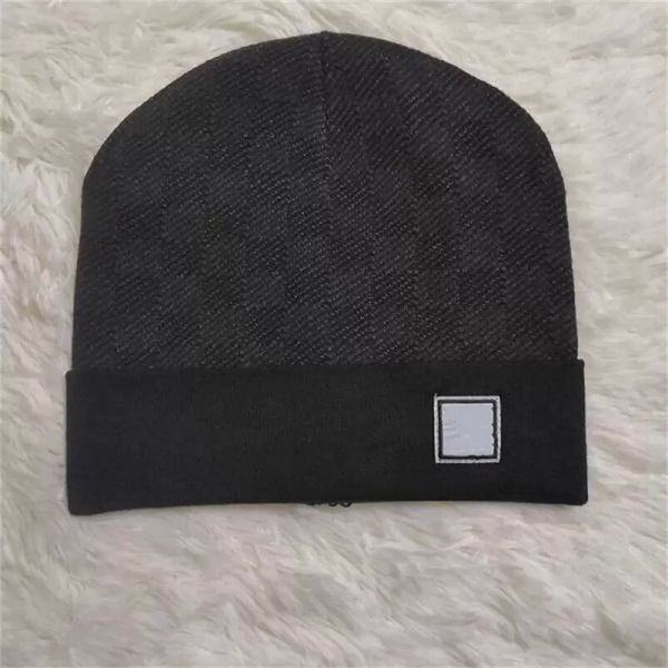 

23 fashion designer winter beanie men and women fashion design knitted caps autumn wool hat jacquard warm skull cap, Blue;gray